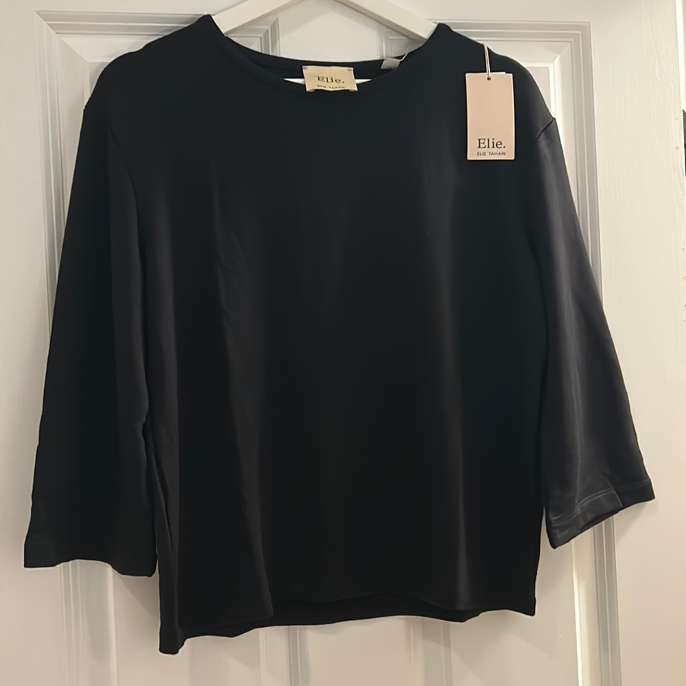 Elie Tahari‎ Black Top NWT